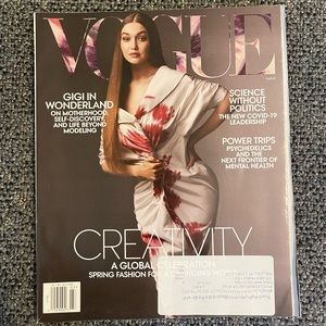 Vogue Magazine Gigi Hadid Cover March 2021